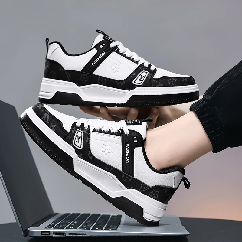 Korean Men Lifestyle - Erkek Çok Yönlü Rahat Platform Ayakkabılar